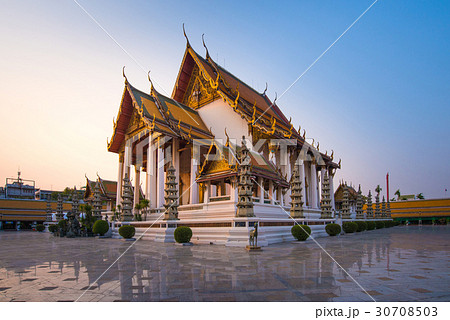 Wat Suthat Thep Wararam temple in Bangkok Thailand 30708503