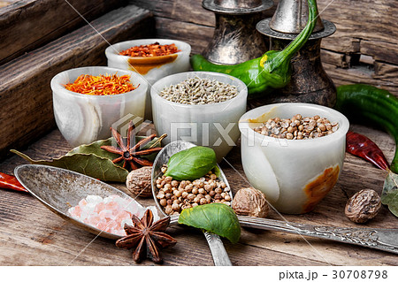 peppercorn and Indian spice 30708798