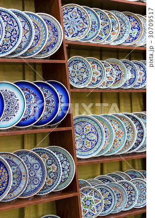 Traditional Turkish decorative ceramics for interi Traditional Turkish decorative ceramics for interi 30709517