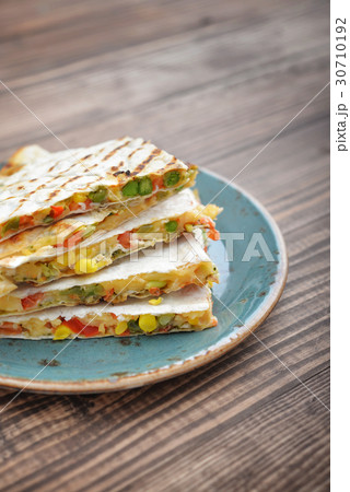 Quesadilla with chicken Quesadilla with chicken 30710192