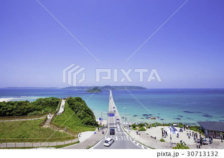 美しい角島大橋 30713132