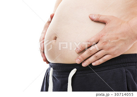 太った男性のお腹 30714055