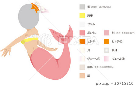 マーメイド_女性 30715210