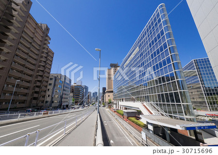 名古屋市東区都市風景　錦通り　名古屋市営地下鉄千種駅2番出入口周辺　千種ビル 30715696
