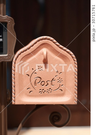 ポスト (post 外構 エクステリア 機能門柱 インターホン マイホーム 一戸建て 一軒家 〒) 30715761