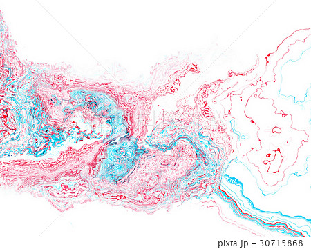 abstract blue red twisted waves 30715868