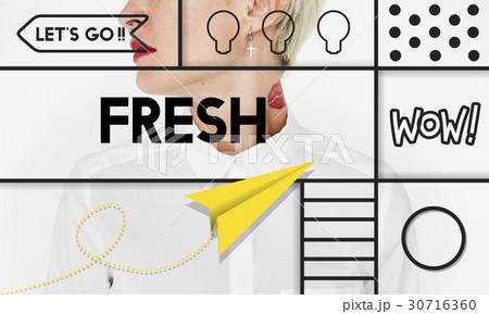 Fresh Modern New Creative Concept Fresh Modern New Creative Concept 30716360