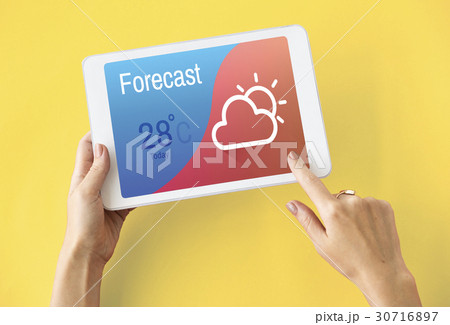 Weather Forecast Season Cloud Icon Weather Forecast Season Cloud Icon 30716897