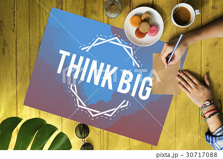Imagine Think Big Innovate Ideas Wordの写真素材 [30717088] - PIXTA