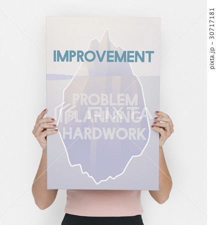 Problem Planning Hard Work Achievement Iceberg Graphic Problem Planning Hard Work Achievement Iceberg Graphic 30717181