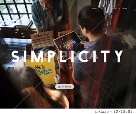 Simplicity Attitude Be Positive Word Simplicity Attitude Be Positive Word 30718585