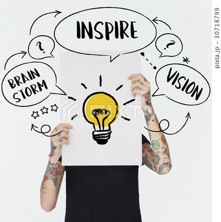 Fresh Ideas Creative Innovation Light bulb 30718799