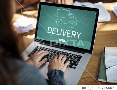 Delivery Truck Good Distribution Services 30718867