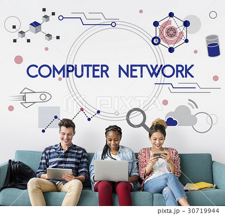 Computer Network Server System 30719944