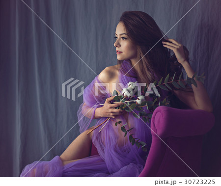 Sensual girl in underwear. Sensual girl in underwear. 30723225