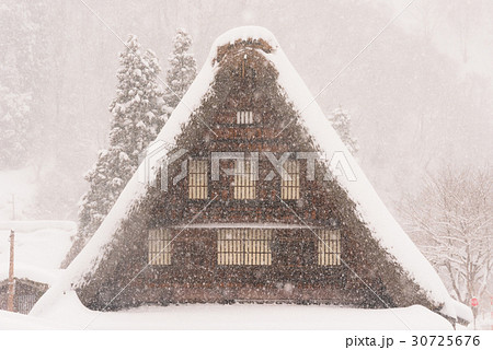 Japanese traditional village,in Gokayama,Toyama 30725676