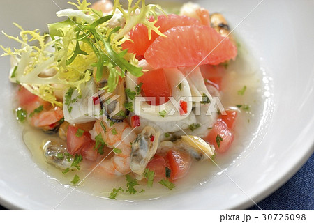 セビーチェ(シーフードのマリネ) セビーチェ(シーフードのマリネ) 30726098