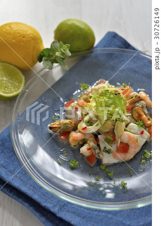 セビーチェ(シーフードのマリネ) 30726149