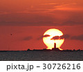 だるま朝日と灯台 Omega Sun ,Mirage of astronomical objects 30726216
