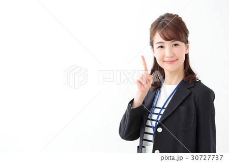 カジュアルビジネス　若い女性 30727737