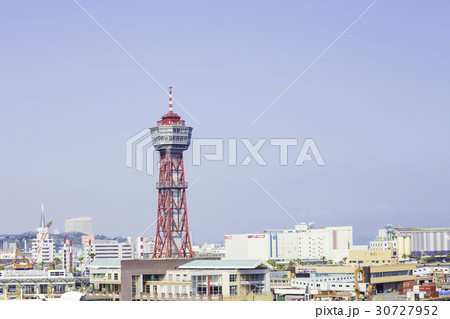 博多港のシンボル 博多ポートタワー 博多港のシンボル 博多ポートタワー 30727952