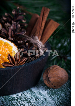 Christmas decorative card 30728015