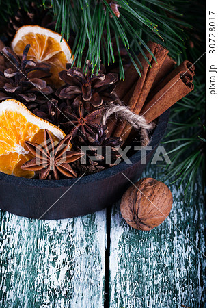 Christmas decorative card 30728017