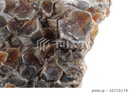 gypsum mineral isolated 30729178