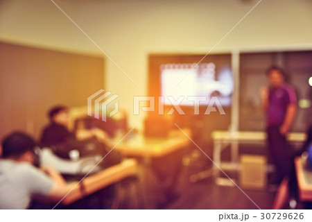 Abstract blur education meeting 30729626