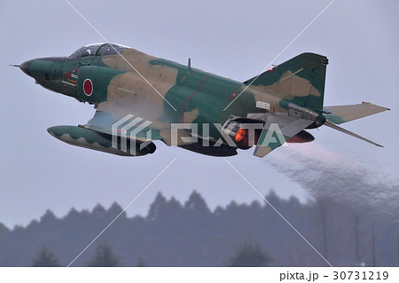 航空自衛隊 戦闘機 離陸 RF-4E 航空自衛隊 戦闘機 離陸 RF-4E 30731219