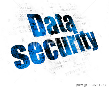 Security concept: Data Security on Digital 30731965