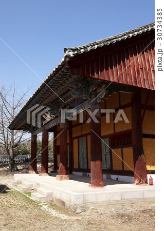 古建築 柱 風景 30734385