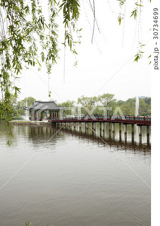 橋 噴水 池 30734699