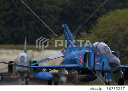 航空自衛隊   戦闘機    タキシング    RF-4E 30735257