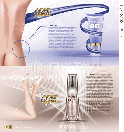 Digital vector blue violet anti cellulite skin 30736311