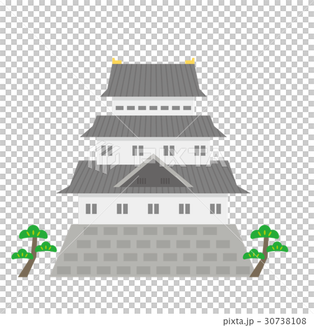 城 建物 シリーズ のイラスト素材