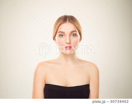 Beautiful Girl face. Perfect skin 30739402