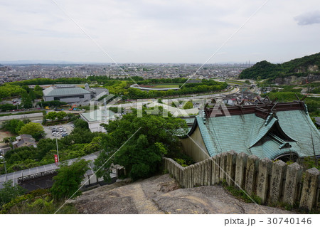 兵庫県　高砂市　生石神社（石の宝殿）山上公園からの展望 30740146