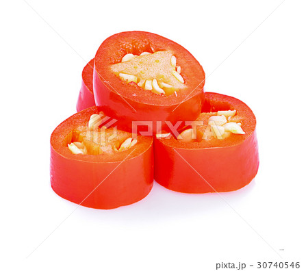 chili pepper isolated 30740546