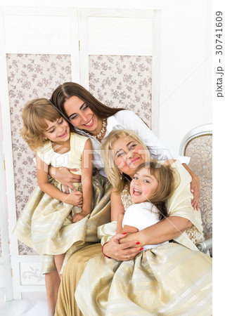 Grandma, mother and daughters Grandma, mother and daughters 30741609
