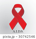 Red Aids ribbon.World AIDS Day 1 December. 30742546