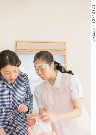 woman during pregnancy or shortly after childbirth 30743321