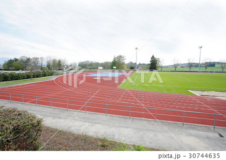 Curve of running track 30744635