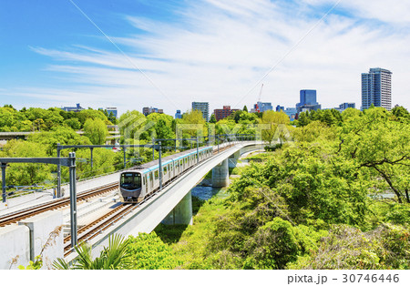 仙台市・仙台市地下鉄東西線と仙台市全景 仙台市・仙台市地下鉄東西線と仙台市全景 30746446