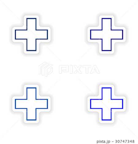 assembly realistic sticker design on paper medical assembly realistic sticker design on paper medical 30747348