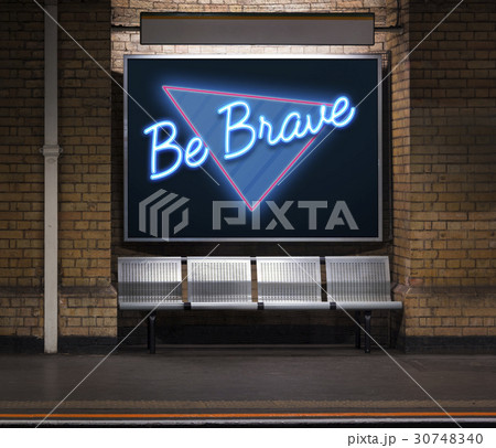 Be Brave Inspiration Positive Word 30748340