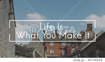 City Life Phrases Lifestyle Word 30748449