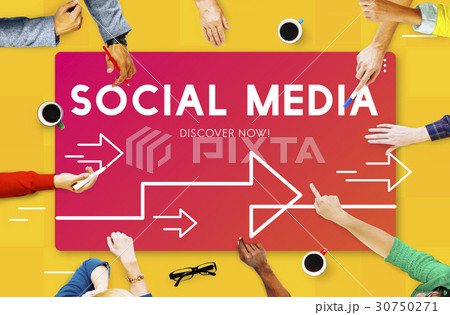 Social Meida Technology Network Connection Social Meida Technology Network Connection 30750271
