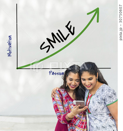Happiness Power Smile Opportunity Graph Growth 30750607