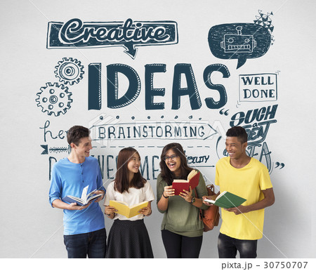 Creative Ideas Brainstorming Inspiration Concept Creative Ideas Brainstorming Inspiration Concept 30750707